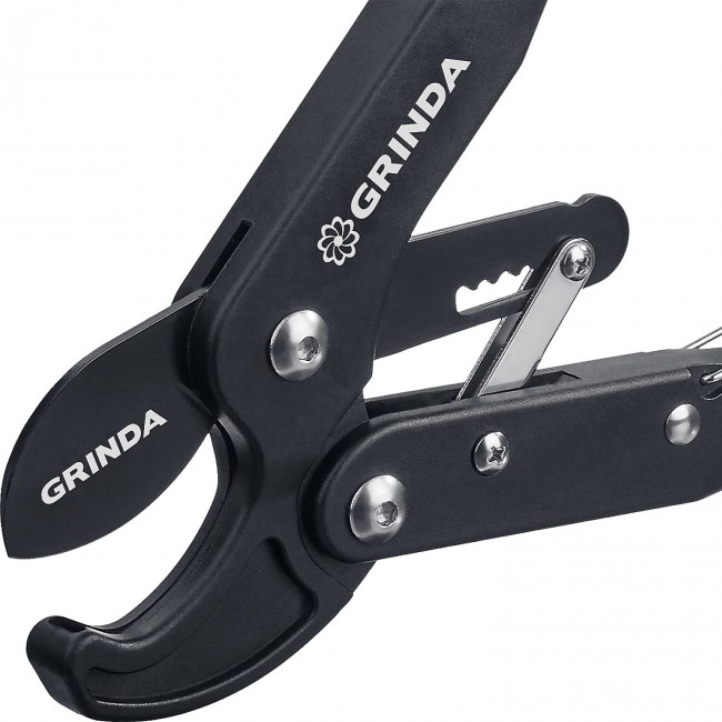 Сучкорез GRINDA C-410A с композитными рукоятками, с храповым механизмом, контактный 424520 Сучкорез GRINDA C-410A с композитными рукоятками, с храповым механизмом, контактный 424520