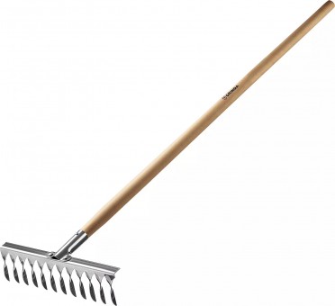 Грабли GRINDA PROLine из нержавеющей стали, 12 витых зубцов, 39481-12 Грабли GRINDA PROLine из нержавеющей стали, 12 витых зубцов, 39481-12