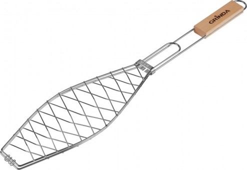 Решетка-гриль GRINDA BARBECUE, для рыбы 424720 Решетка-гриль GRINDA BARBECUE, для рыбы 424720