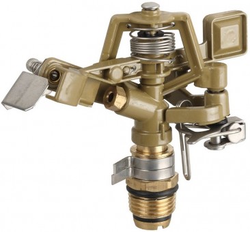 Головка импульсного распылителя GRINDA, 490 м2 полив, импульсный, латунный 8-427650_z01
