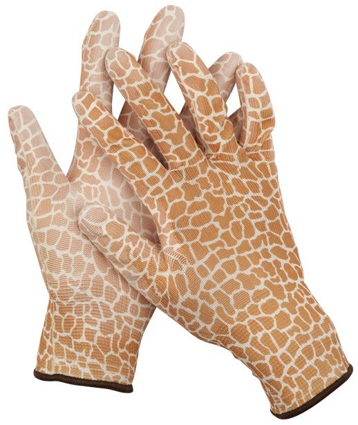 Перчатки GRINDA садовые, прозрачное PU покрытие, 13 класс вязки, размер M 11292-M Перчатки GRINDA садовые, прозрачное PU покрытие, 13 класс вязки, размер M 11292-M