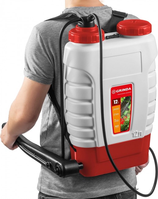 Опрыскиватель GRINDA KS-12 ранцевый, с телескопическим алюминиевым удлинителем, 12 л 425217 Опрыскиватель GRINDA KS-12 ранцевый, с телескопическим алюминиевым удлинителем, 12 л 425217