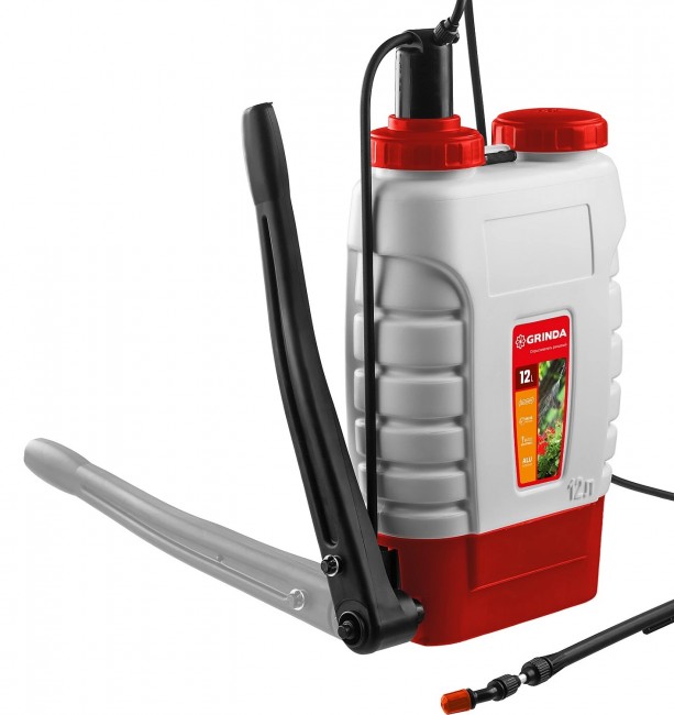 Опрыскиватель GRINDA KS-12 ранцевый, с телескопическим алюминиевым удлинителем, 12 л 425217 Опрыскиватель GRINDA KS-12 ранцевый, с телескопическим алюминиевым удлинителем, 12 л 425217