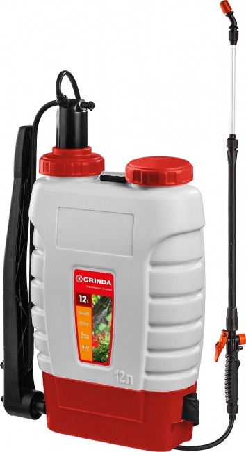 Опрыскиватель GRINDA KS-12 ранцевый, с телескопическим алюминиевым удлинителем, 12 л 425217 Опрыскиватель GRINDA KS-12 ранцевый, с телескопическим алюминиевым удлинителем, 12 л 425217