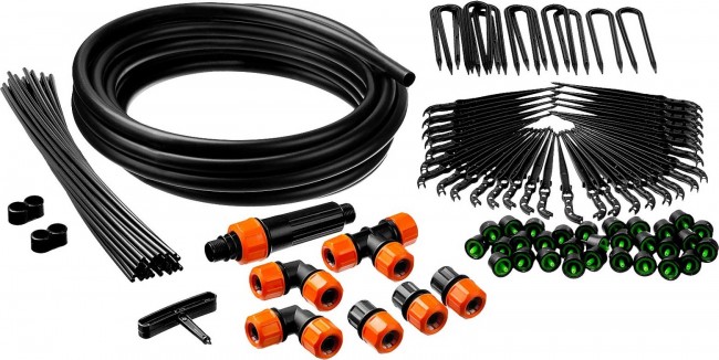 Система капельного полива GRINDA от водопровода, на 30 растений 425270-30 Система капельного полива GRINDA от водопровода, на 30 растений 425270-30