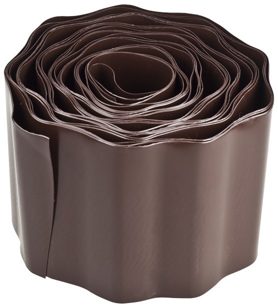 Лента бордюрная GRINDA, 10 см х 9 м, коричневый 422247-10 Лента бордюрная GRINDA, 10 см х 9 м, коричневый 422247-10