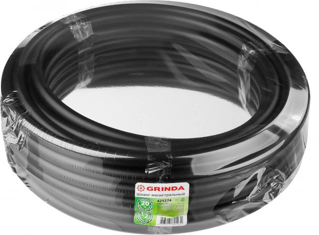 Шланг GRINDA магистральный для систем капельного полива, 20 м 425274 Шланг GRINDA магистральный для систем капельного полива, 20 м 425274