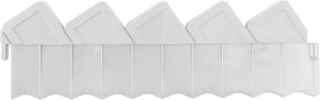 Ограждение GRINDA для клумб, 288 см, белый 8-422305_z01 Ограждение GRINDA для клумб, 288 см, белый 8-422305_z01