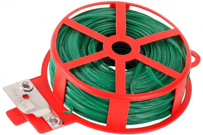 Проволока GRINDA подвязочная декоративная для кустарников, 30 м 8-422343_z01 Проволока GRINDA подвязочная декоративная для кустарников, 30 м 8-422343_z01