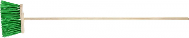 Щетка-метла GRINDA EURO, с рукояткой, жесткая пластиковая щетина 39270