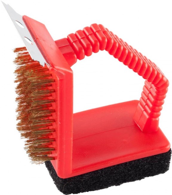 Щетка GRINDA BARBECUE для чистки мангалов и решеток 427770 Щетка GRINDA BARBECUE для чистки мангалов и решеток 427770