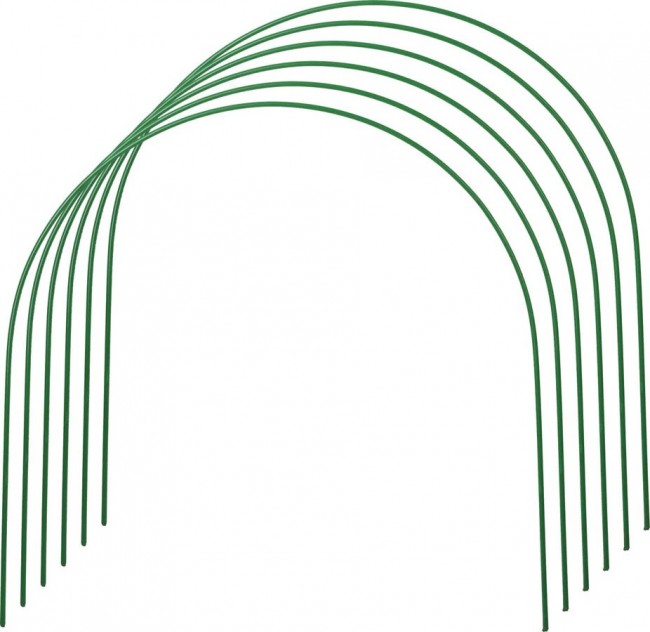 Дуги для парника GRINDA, покрытие ПВХ, 2.0 м, 6 шт 422309-100-070