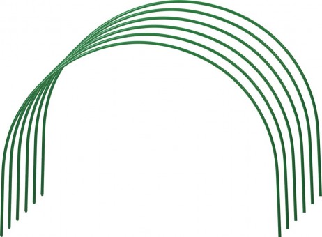 Дуги для парника GRINDA, покрытие ПВХ, 2.5 м, 6 шт 422309-100-095 Дуги для парника GRINDA, покрытие ПВХ, 2.5 м, 6 шт 422309-100-095