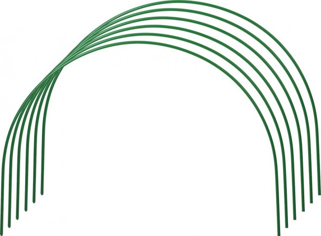 Дуги для парника GRINDA, покрытие ПВХ, 2.5 м, 6 шт 422309-100-095 Дуги для парника GRINDA, покрытие ПВХ, 2.5 м, 6 шт 422309-100-095