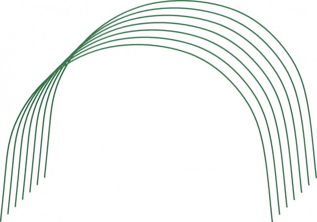 Дуги для парника GRINDA проволочные 1.7 м, 6 шт 422311-60-85