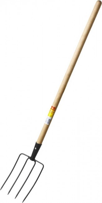 Вилы GRINDA навозные, кованые, четырёхрогие, с деревянным черенком, 180х300х1330 мм 39723 Вилы GRINDA навозные, кованые, четырёхрогие, с деревянным черенком, 180х300х1330 мм 39723