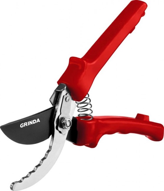 Секатор GRINDA G-31 с пластиковыми рукоятками, плоскостной, 200 мм 40210_z02 Секатор GRINDA G-31 с пластиковыми рукоятками, плоскостной, 200 мм 40210_z02