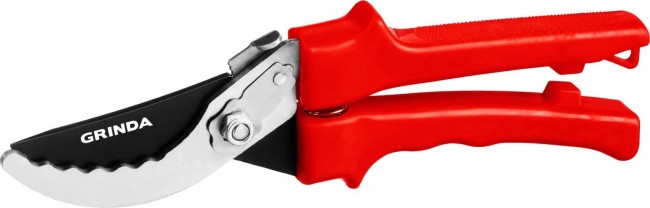Секатор GRINDA G-31 с пластиковыми рукоятками, плоскостной, 200 мм 40210_z02 Секатор GRINDA G-31 с пластиковыми рукоятками, плоскостной, 200 мм 40210_z02