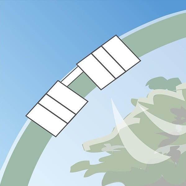 Зажим GRINDA для крепления пленки к каркасу парника, d=12 мм, цвет белый, 20 шт 422317-12