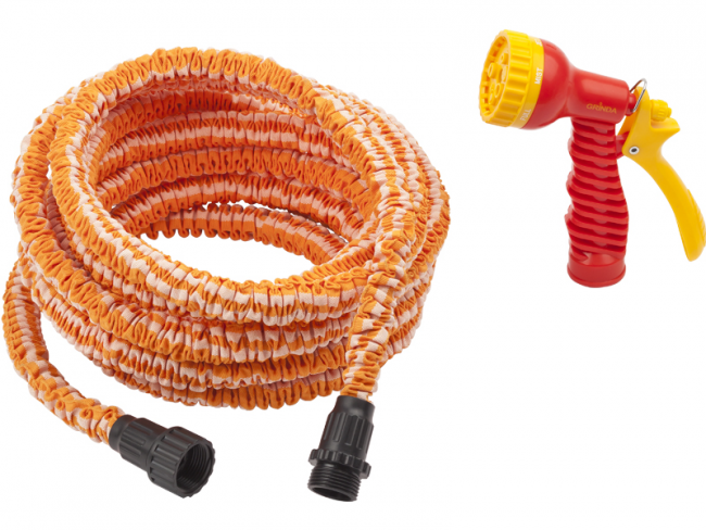Набор поливочный GRINDA PROLine PS-15: шланг + пистолет-распылитель GRINDA 5-15 м 428496-15