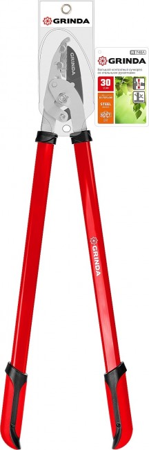 Сучкорез GRINDA R-740A большой со стальными рукоятками, контактный 40233_z02 Сучкорез GRINDA R-740A большой со стальными рукоятками, контактный 40233_z02