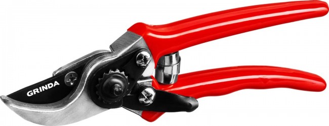 Секатор GRINDA G-44 мини, с алюминиевыми рукоятками, плоскостной, 152 мм 8-423000_z02 Секатор GRINDA G-44 мини, с алюминиевыми рукоятками, плоскостной, 152 мм 8-423000_z02