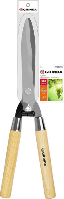 Кусторез GRINDA WH500 с деревянными рукоятками, 500 мм 40252_z02 Кусторез GRINDA WH500 с деревянными рукоятками, 500 мм 40252_z02