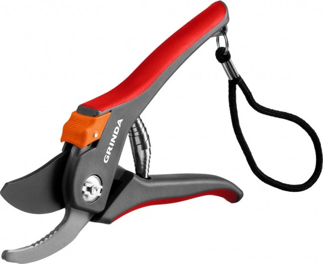 Секатор GRINDA G-26 с двухкомпонентными рукоятками, плоскостной, 205 мм 8-423102_z02 Секатор GRINDA G-26 с двухкомпонентными рукоятками, плоскостной, 205 мм 8-423102_z02