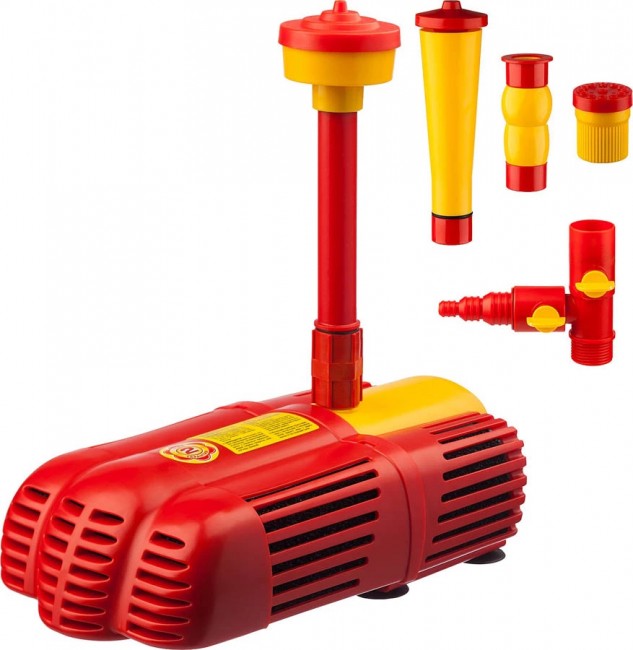 Насос GRINDA GFP-50-3.4-U фонтанный д/грязной воды, 3 насадки, пропускная способность 3000 л/ч, высота подачи воды 3,4 м, 85 Вт Насос GRINDA GFP-50-3.4-U фонтанный д/грязной воды, 3 насадки, пропускная способность 3000 л/ч, высота подачи воды 3,4 м, 85 Вт