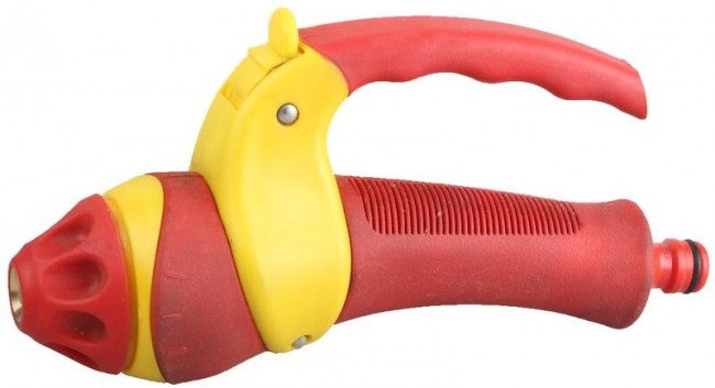 Пистолет-распылитель GRINDA плавная регулировка, наконечник поливочный металлический с TPR 8-427117_z01