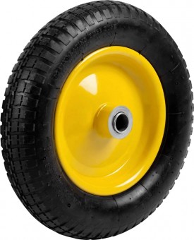 Колесо GRINDA WP-25 пневматическое для тачек 422394, 422397, 422400, 360 мм 422407 Колесо GRINDA WP-25 пневматическое для тачек 422394, 422397, 422400, 360 мм 422407