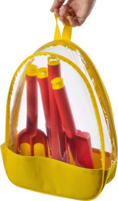 Набор GRINDA: совок посадочный широкий, совок посадочный узкий, рыхлитель, мотыга-рыхлитель с нейлоновым корпусом, 4 предмета 421360-H4