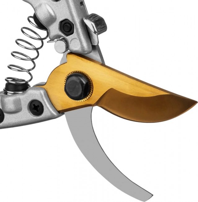 Секатор GRINDA G-13 с алюминиевыми рукоятками, плоскостной, 205 мм 423113