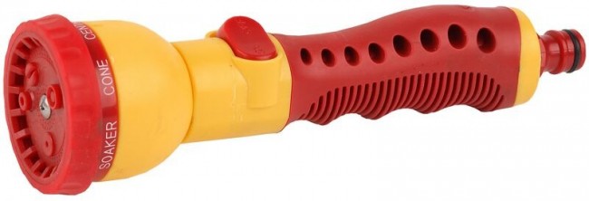 Наконечник GRINDA C-7 поливочный пластиковый с TPR, 7 режимов 8-427253_z01 Наконечник GRINDA C-7 поливочный пластиковый с TPR, 7 режимов 8-427253_z01