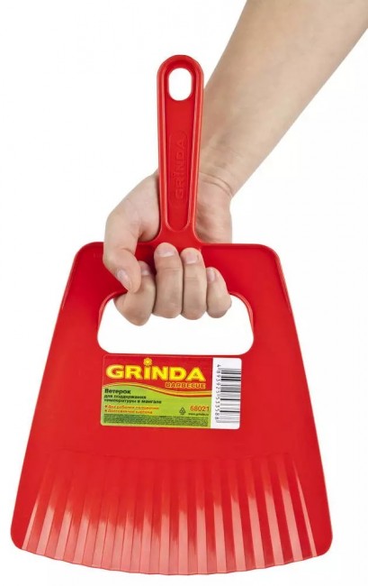 Ветерок GRINDA BARBECUE для поддержания температуры в мангале 68021