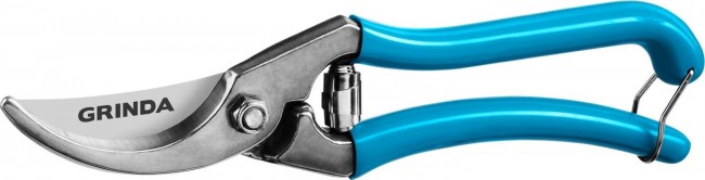Секатор GRINDA PROLine P-10 цельнокованый, плоскостной, 210 мм 423410