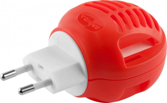 Фумигатор GRINDA для использования с пластинами и жидкостью, поворотная вилка, 2-в-1 68520