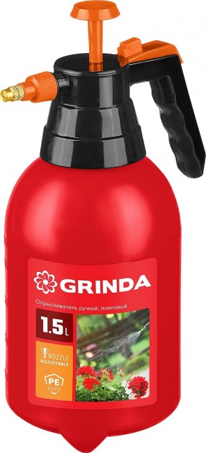 Опрыскиватель GRINDA PS-1.5, ручной, помповый, колба из полиэтилена, 1.5 л 8-425059_z02 Опрыскиватель GRINDA PS-1.5, ручной, помповый, колба из полиэтилена, 1.5 л 8-425059_z02