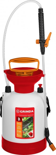 Опрыскиватель GRINDA TS-3, переносной, с широкой горловиной и устойчивым днищем, 3 л 8-425113_z02