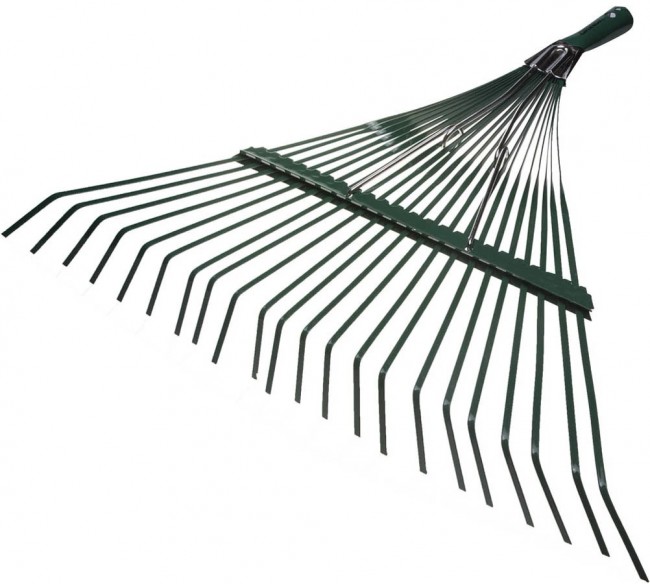 Грабли GRINDA веерные, усиленные, 22 плоских зубца 421871 Грабли GRINDA веерные, усиленные, 22 плоских зубца 421871