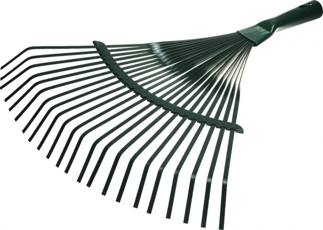 Грабли GRINDA, веерные, 22 плоских зубца 421877