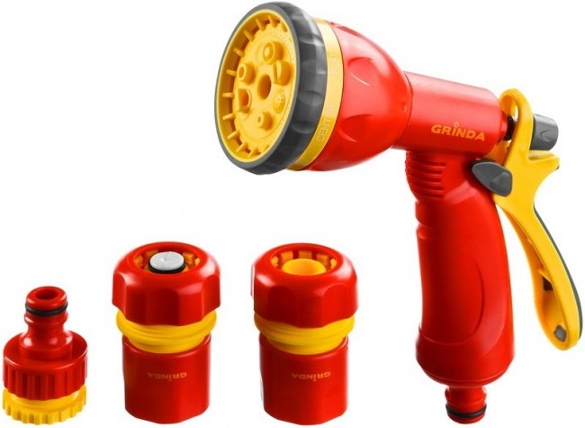 Набор поливочный GRINDA GS-12, пластиковый, для шланга 1/2" 8-427383_z02 Набор поливочный GRINDA GS-12, пластиковый, для шланга 1/2" 8-427383_z02
