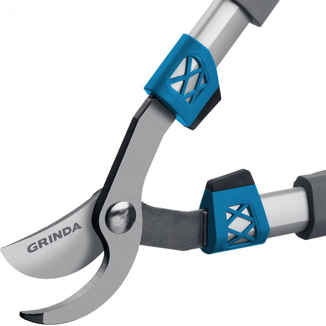 Сучкорез GRINDA F-900T с коваными лезвиями, плоскостной, телескопический 424510 Сучкорез GRINDA F-900T с коваными лезвиями, плоскостной, телескопический 424510