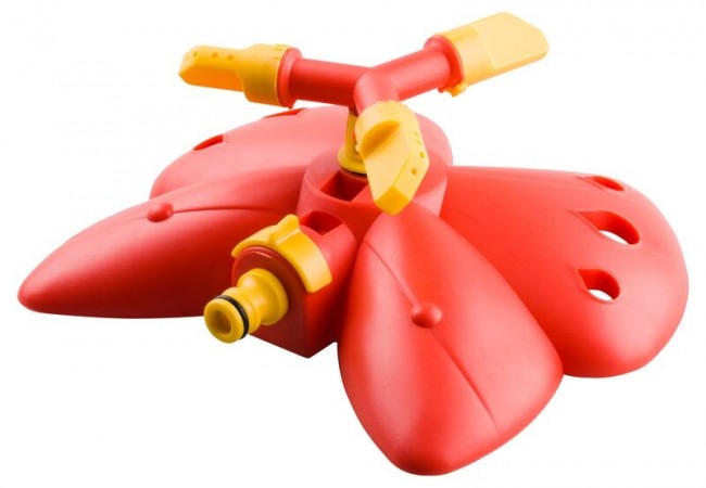 Распылитель GRINDA GB-1, 115 м2 полив, на подставке, "Бабочка", 3 сопла, круговой, пластиковый 8-427605 Распылитель GRINDA GB-1, 115 м2 полив, на подставке, "Бабочка", 3 сопла, круговой, пластиковый 8-427605