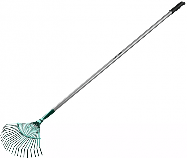 Грабли GRINDA PROLine грабли с алюминиевым черенком, 22 плоских зубца, 39586
