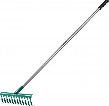 Грабли GRINDA PROLine с алюминиевым черенком, 12 витых зубцов, 39585 Грабли GRINDA PROLine с алюминиевым черенком, 12 витых зубцов, 39585