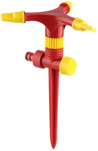 Распылитель GRINDA GR-P, 90 м2 полив,на пике, 3 сопла, круговой, пластиковый 8-427610_z01 Распылитель GRINDA GR-P, 90 м2 полив,на пике, 3 сопла, круговой, пластиковый 8-427610_z01